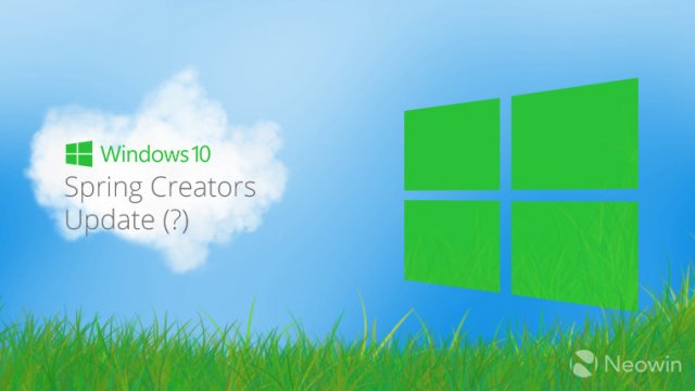 Windows 10 Spring Creators Update будет выпущено в апреле