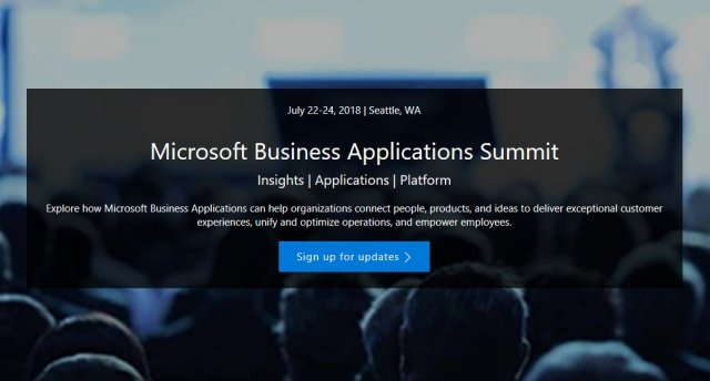 Microsoft Business Applications Summit пройдёт этим летом