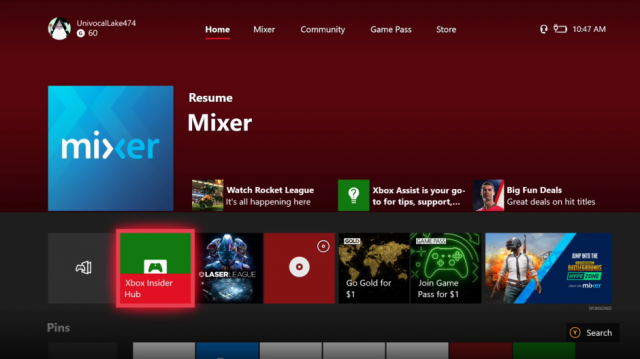 Microsoft выпустила сборку Xbox One Insider Preview Build 17712