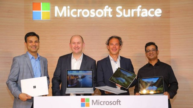 Microsoft выпустила Surface Laptop и Surface Book 2 в Индии