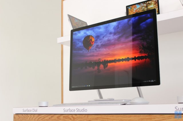 Microsoft выпустила новые обновления для Surface Studio
