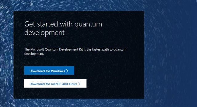 Компания Microsoft выпустила обновление для Quantum Development Kit