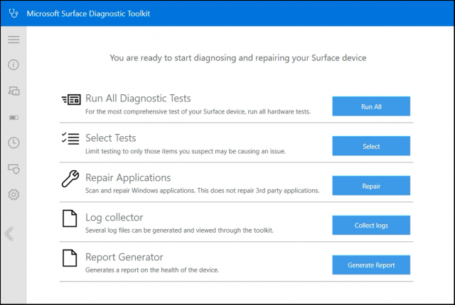 Microsoft выпустила утилиту Surface Diagnostic Toolkit for Business