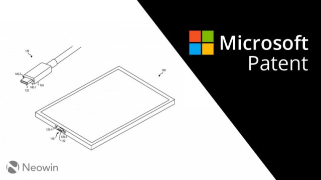 Компания Microsoft запатентовала магнитный порт USB-C для будущих устройств Surface
