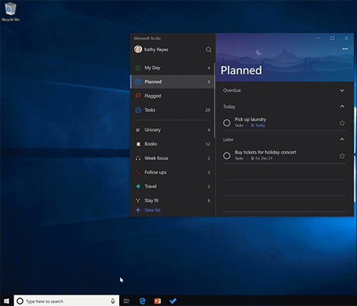 Cortana и Microsoft To-Do получили интеграцию