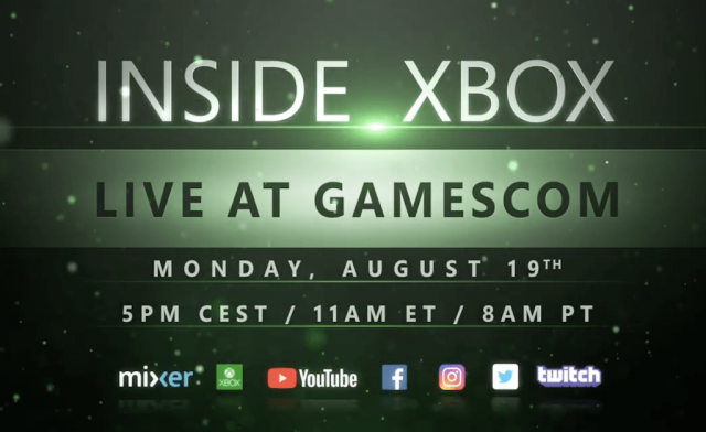 Компания Microsoft проведёт новый эпизод Inside Xbox 19 августа
