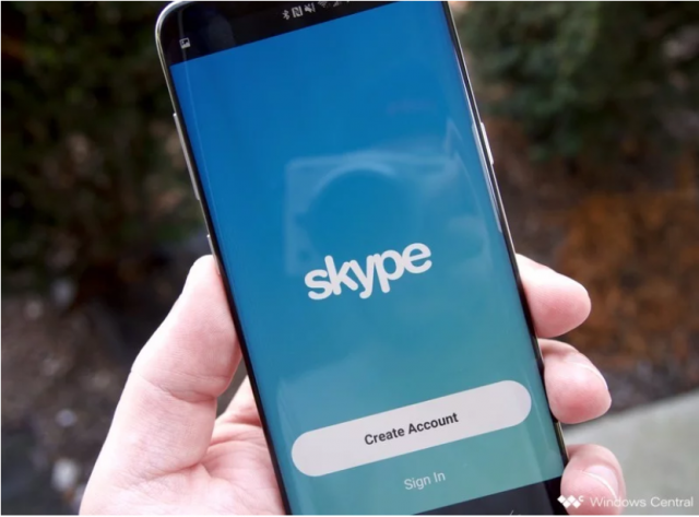 Microsoft обновила Skype для Android