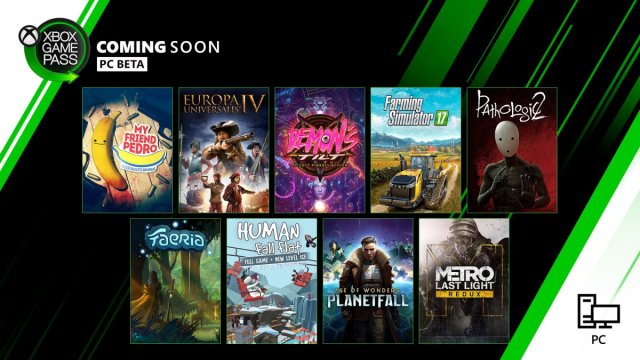 Microsoft анонсировала несколько игр для подписчиков Xbox Game Pass
