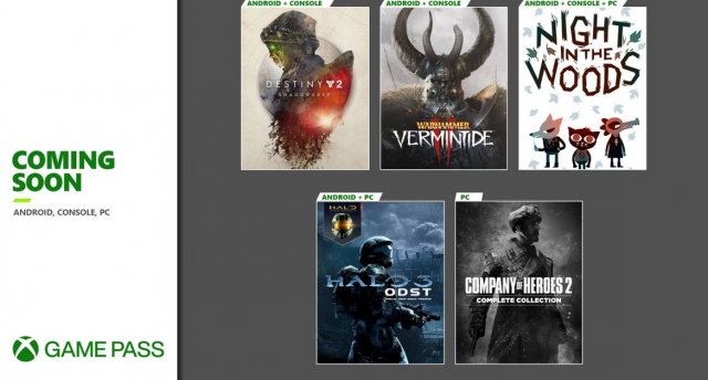 Подписчики Xbox Game Pass получат дополнительные игры в сентябре