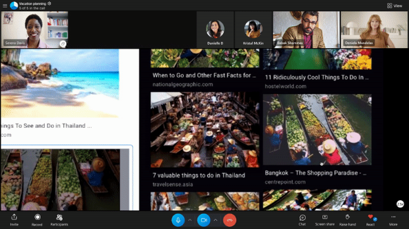 Skype улучшает совместное использование экрана с помощью функции увеличения масштаба