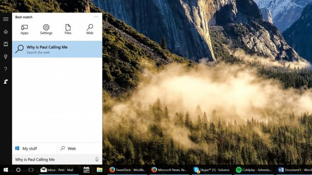 Microsoft обновила поиск в Windows 10