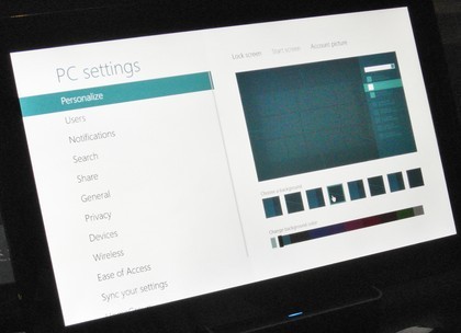 Новые скриншоты предварительной бета-версии Windows 8
