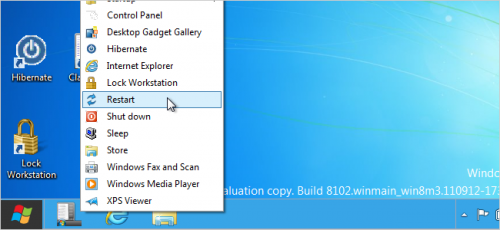 Классическое меню Пуск в Windows 8