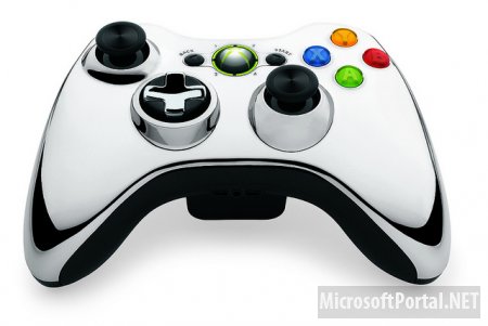 Анонсированы хромированные контролеры Xbox 360
