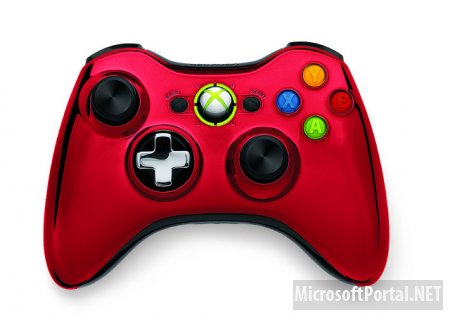Анонсированы хромированные контролеры Xbox 360