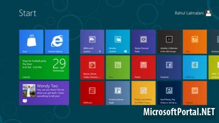 Windows 8 поддерживает функцию закрепления веб-сайтов
