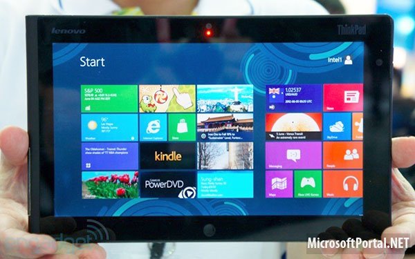 ThinkPad – новый планшет от компании Lenovo на базе Windows 8