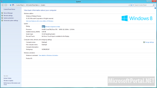 Обзор Windows 8 Release Preview