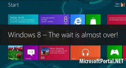 Windows 8 выйдет 28 октября?