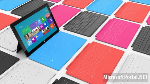 Microsoft надеется продать несколько миллионов  планшетов с Windows 8 в 2013 году