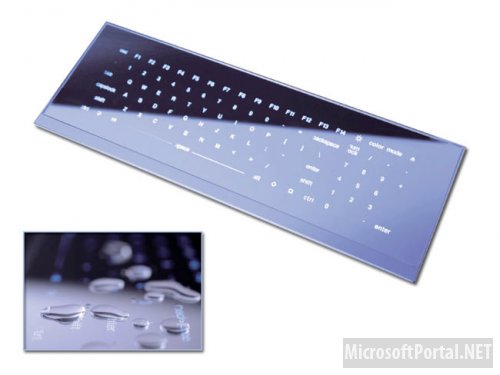 Minebea Cool Leaf Keyboard-новая клавиатура-тачскрин