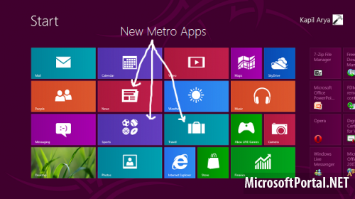 Изменения в Windows 8 Release Preview