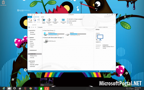 Новые концепт-арты рабочего стола Windows 8