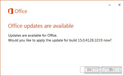 Доступно первое обновление для Office 2013 Customer Preview