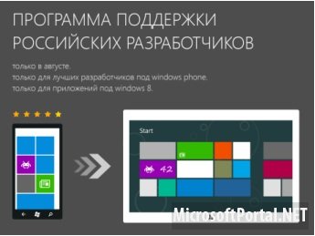 Компания Microsoft открыла программу поддержки российских разработчиков