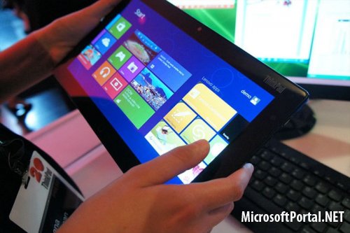 Lenovo представила планшет на базе Windows 8