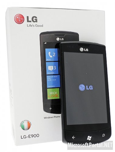 LG Optimus 7 – бракованный смартфон под управлением Windows Phone 7