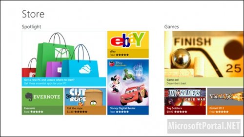 В магазине Windows Store уже доступно более 2000 приложений
