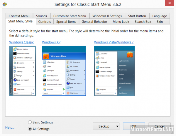 Совершенствуем Windows 8: как возвратить обратно кнопку «Пуск»