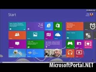 Ещё одно видео с обновлением Windows Blue Build 9364