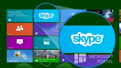 Microsoft снова обновила Skype для Windows 8