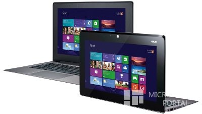 Ноутбук с Windows 8 и двумя экранами