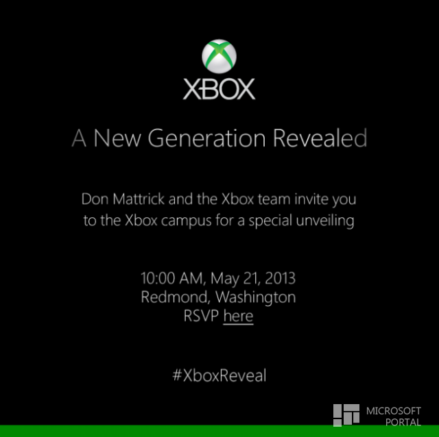 Консоль Xbox 720 будет продемонстрирована 21 мая