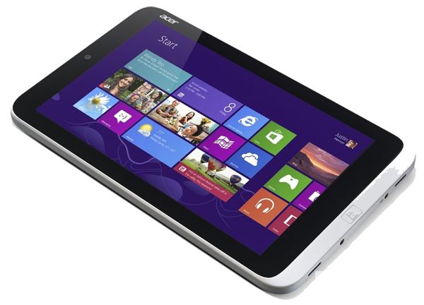 8,1-дюймовый планшет Acer на Windows 8 засветился на сайте Amazon