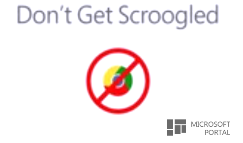 Легкий троллинг от Microsoft или «Don't Get 'Scroogled»