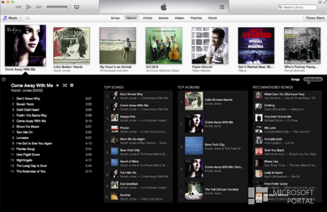 Можете даже не надеяться на появление iTunes для Modern UI