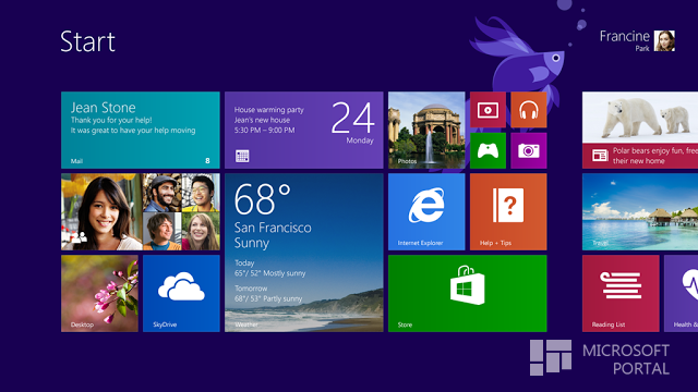В превью-версии Windows 8.1 будет представлена новая Beta Fish