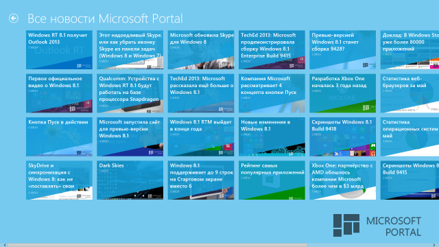 Microsoft Portal Informer