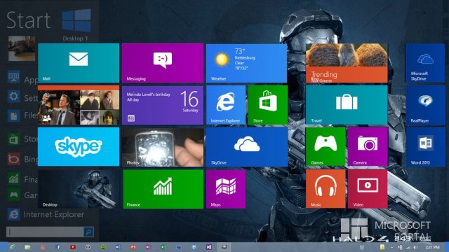 Концепт Windows 9 от Tech8