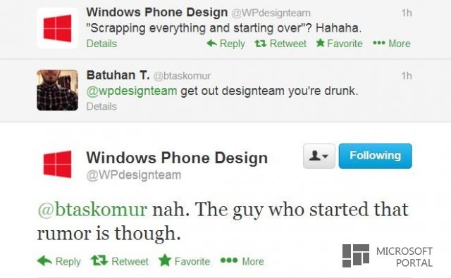 Разработчики Windows Phone отреагировали на недавние слухи