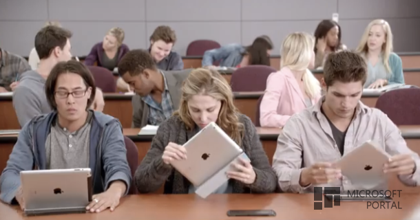 Microsoft: Lenovo Yoga подходит для учебы лучше, чем iPad