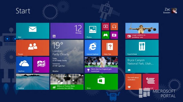 Видео Windows 8.1 Build 9477
