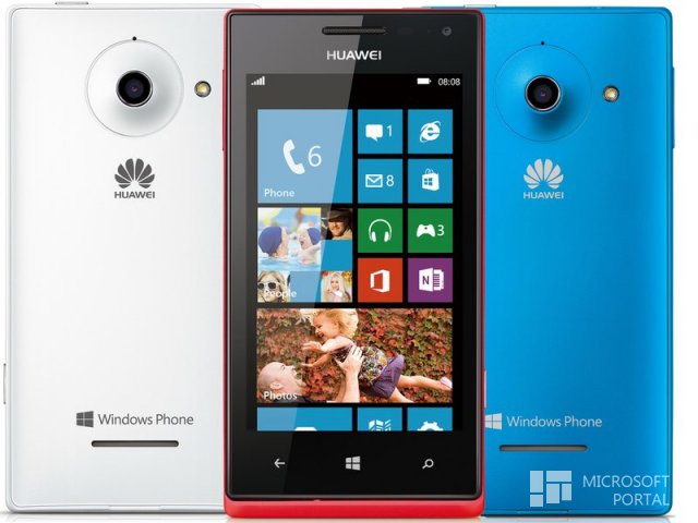 Huawei выпустит смартфон на Windows Phone 8