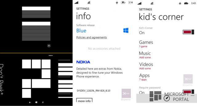 В Cеть утекла очердная порция скриншотов Windows Phone 8.1