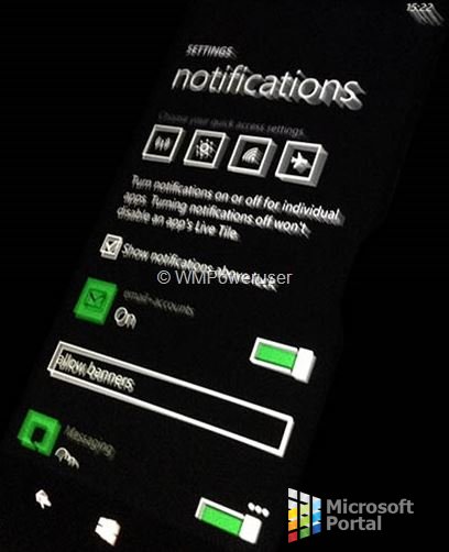 В Сеть утёк скриншот настроек экрана блокировки в Windows Phone 8.1