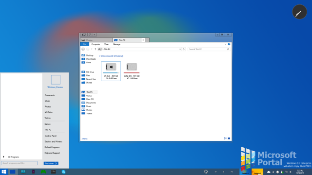 Концепт Windows 8.2 Build 9823